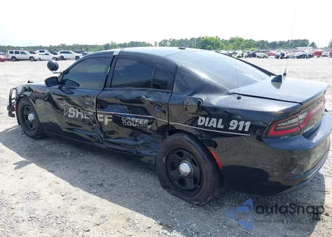 2021 Dodge Charger Police Rwd z USA, uszkodzony, nr VIN 2C3CDXAT7MH523170